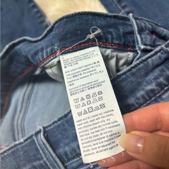 Tommy Hilfiger Distressed Skinny Jeans size 0 - Picture 7 of 12